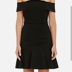 N NICHOLAS Black Off The Shoulder Ponte Dress